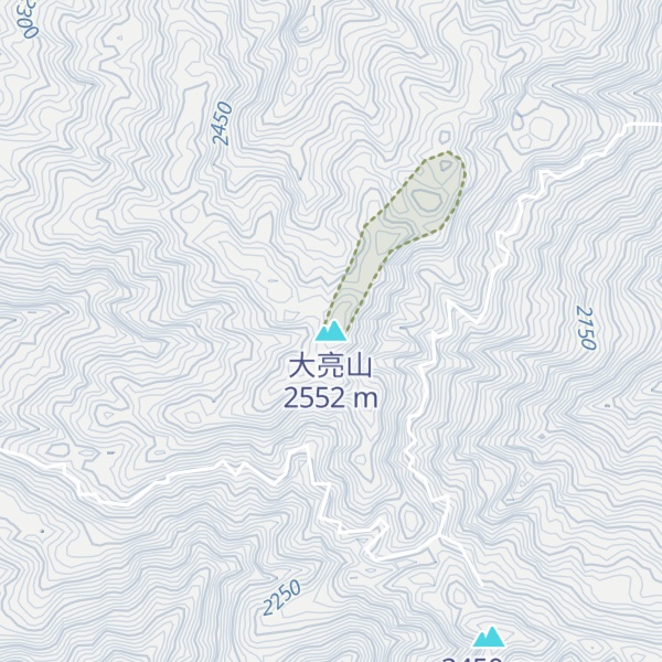 Map of 大亮山