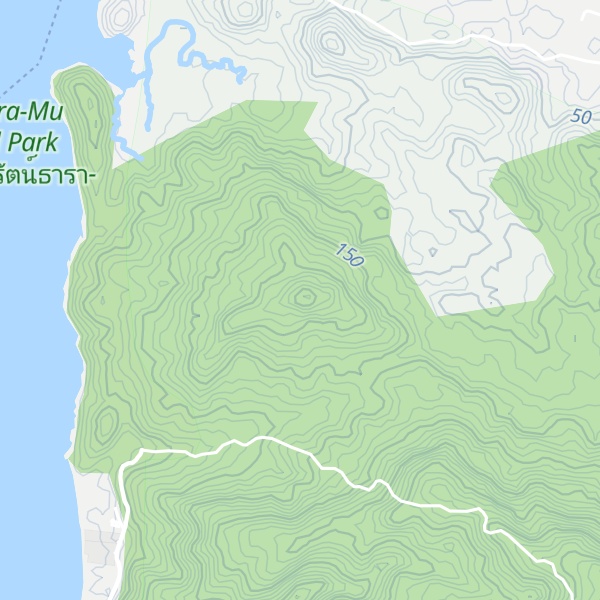 Map of Khuan Khlong Mat Li