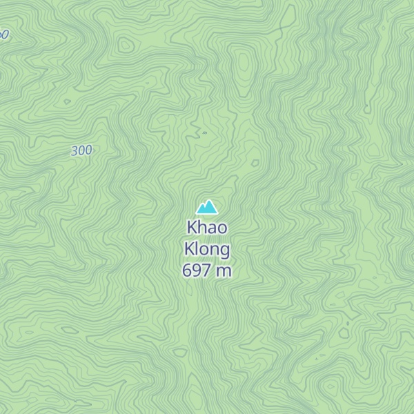 Map of Khao Klong