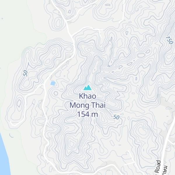 Map of Khao Mong Thai