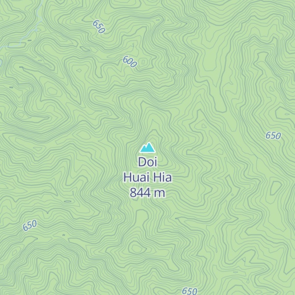 Map of Doi Huai Hia