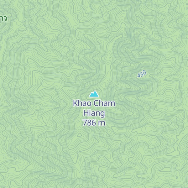 Map of Khao Cham Hiang