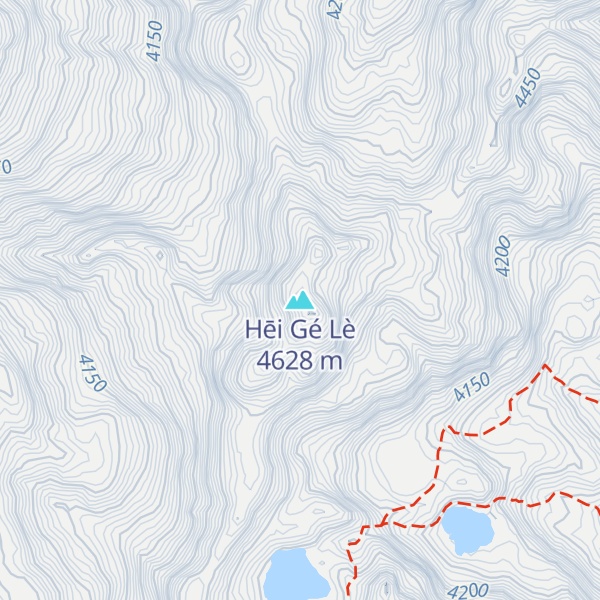 Map of Hēi Gé Lè