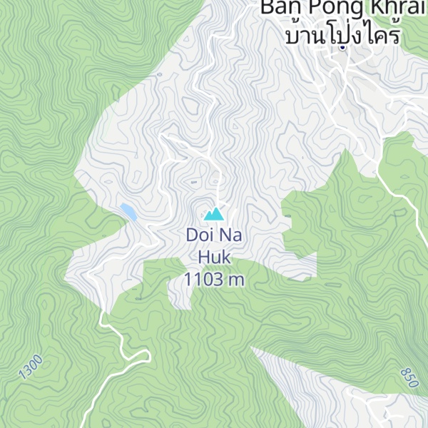 Map of Doi Na Huk