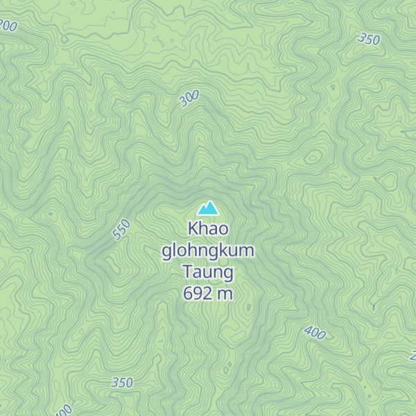Map of Khao glohngkum Taung