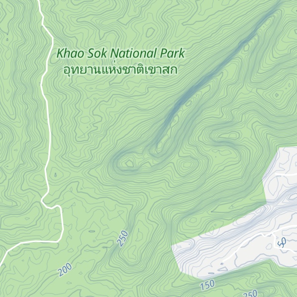Map of Khao Phang