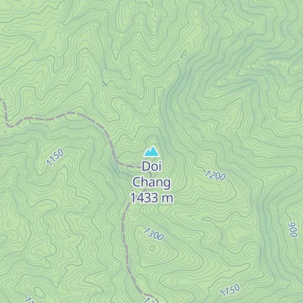 Map of Doi Chang