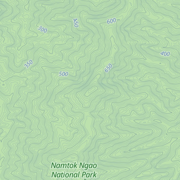 Map of เทือกเขาห้วยเสียด