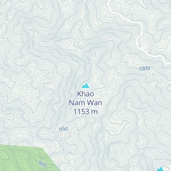 Map of Khao Nam Wan