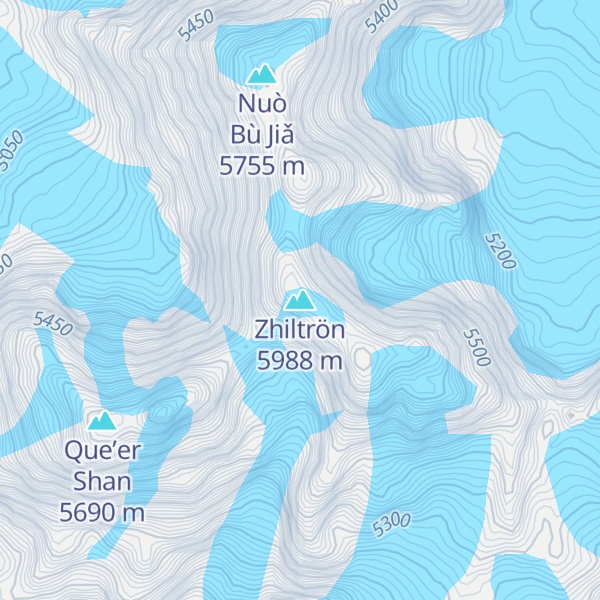 Map of Zhiltrön