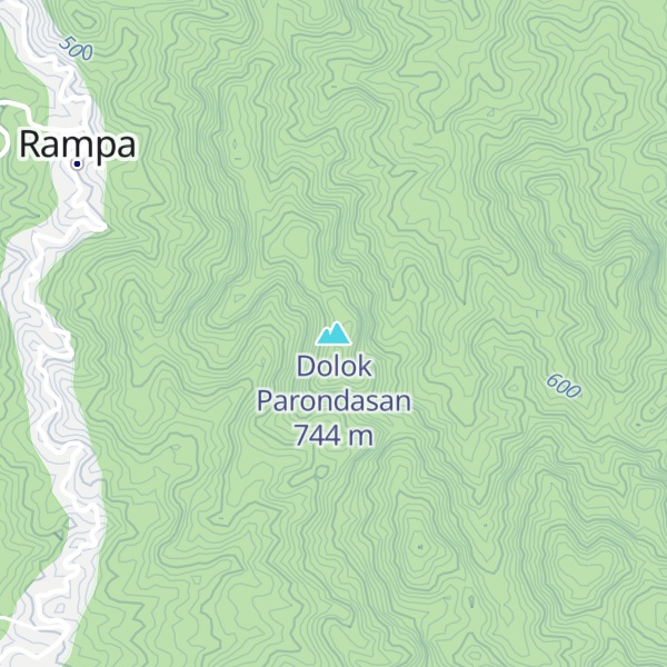 Map of Dolok Parondasan