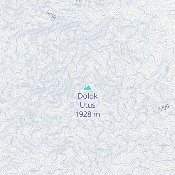 Map of Dolok Utus