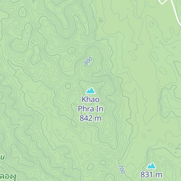 Map of Khao Phra In