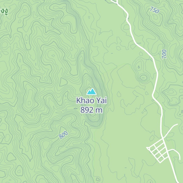 Map of Khao Yai