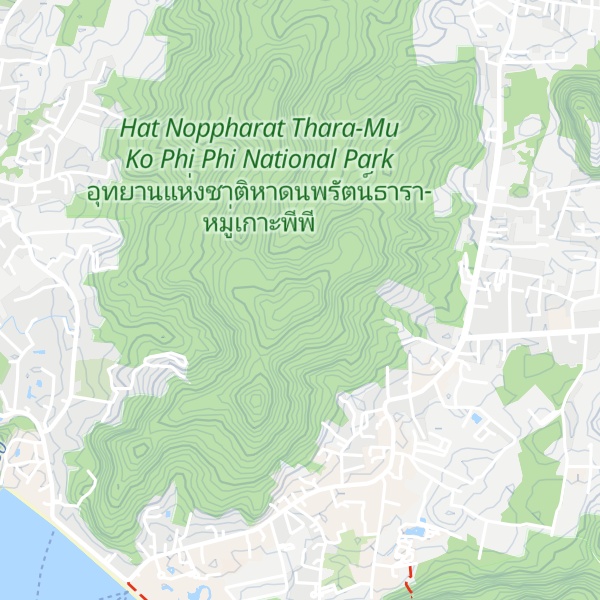 Map of Khao Khlong Haeng