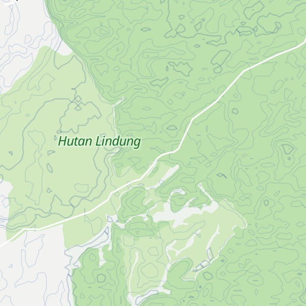 Map of Toba Supervolcano