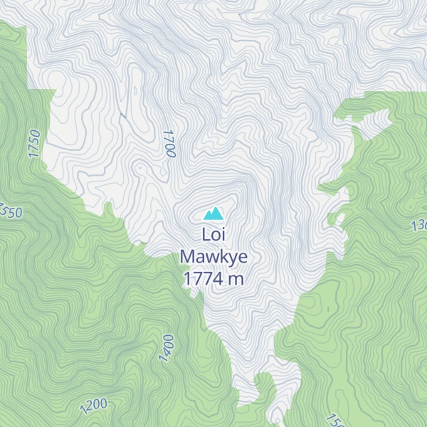 Map of Loi Mawkye