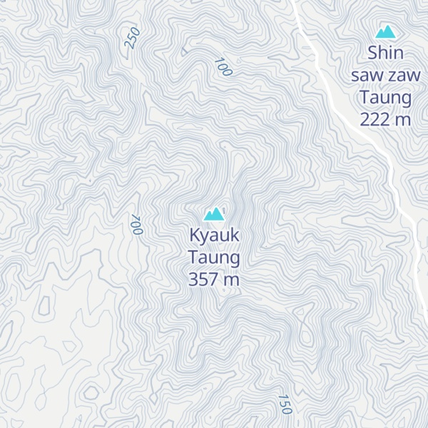 Map of Kyauk Taung