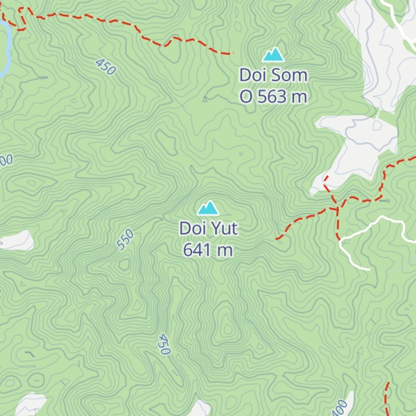 Map of Doi Yut