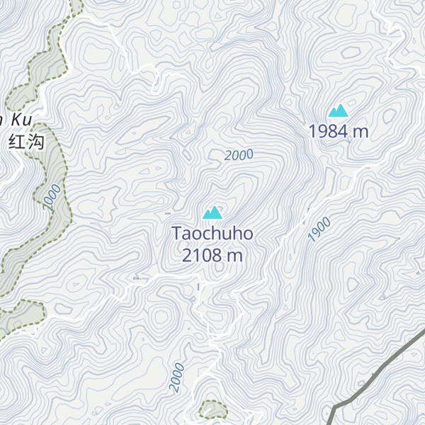 Map of Taochuho