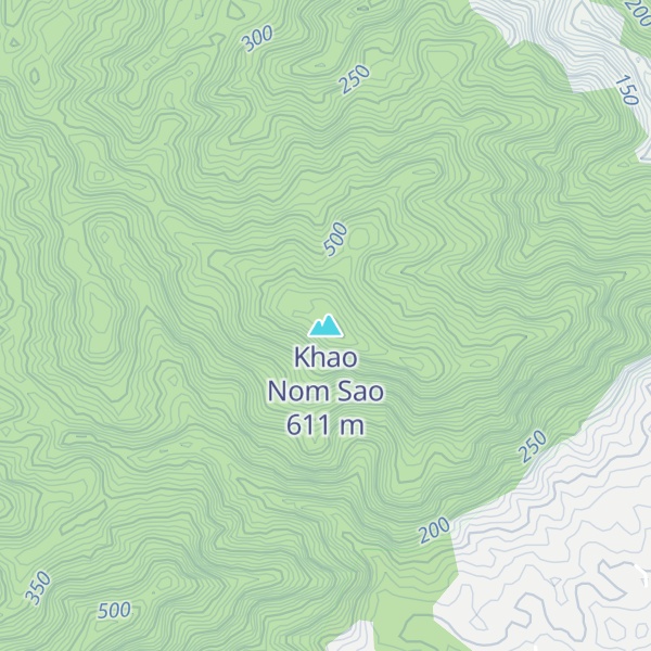 Map of Khao Nom Sao