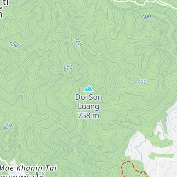 Map of Doi Son Luang