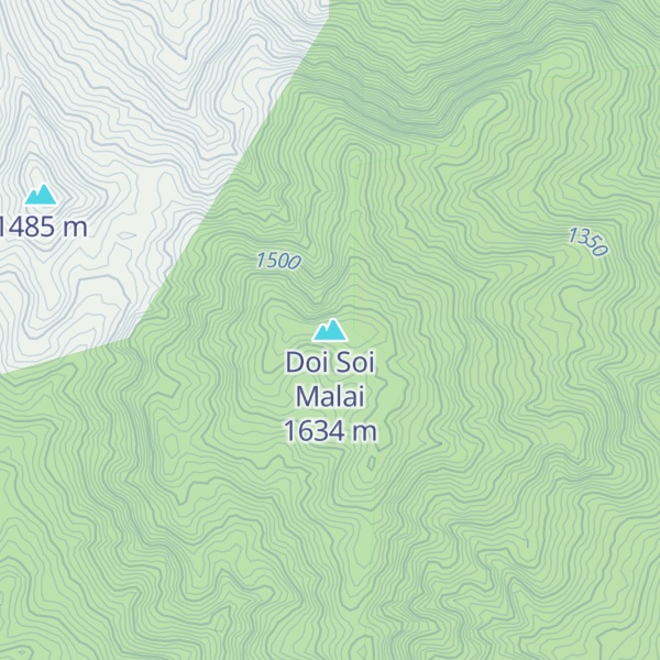 Map of Doi Soi Malai
