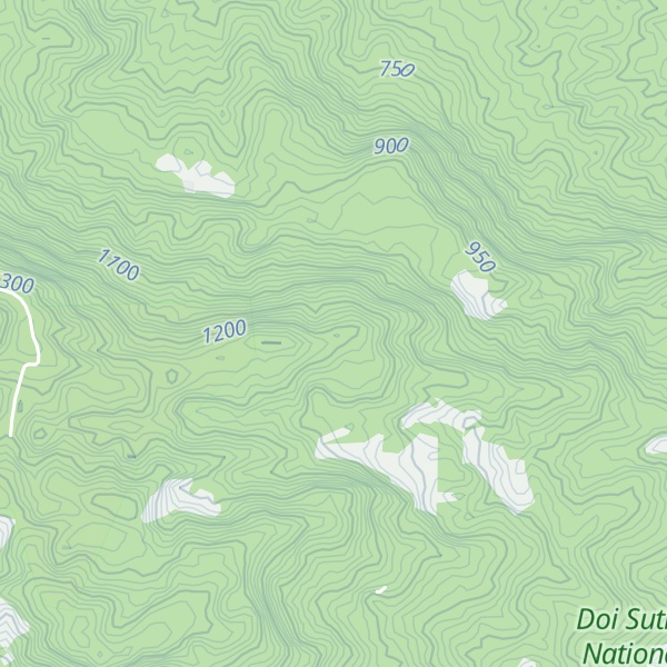 Map of Doi Khom Rong
