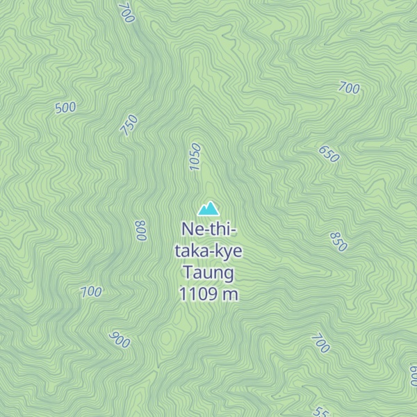Map of Ne-thi-taka-kye Taung
