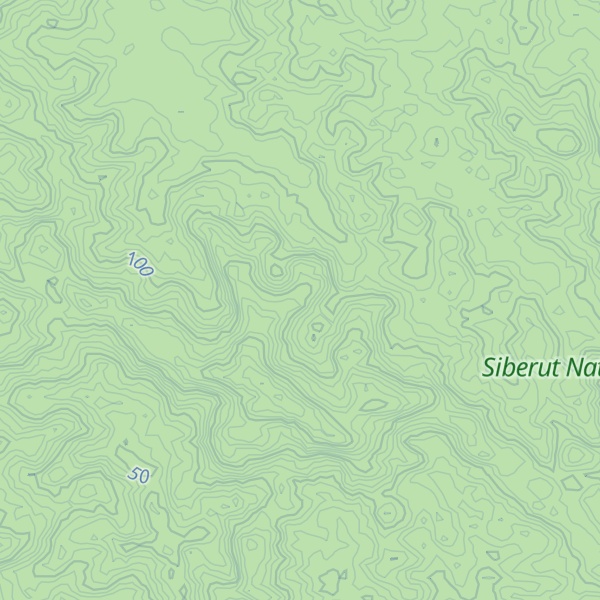 Map of Gunung Taitaisimabailakki