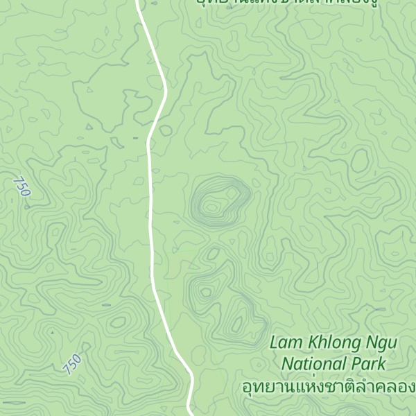 Map of Khao Ong Pho