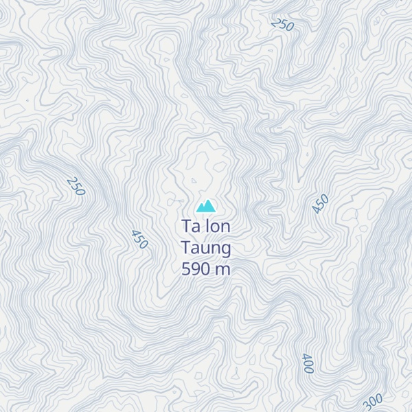 Map of Ta lon Taung