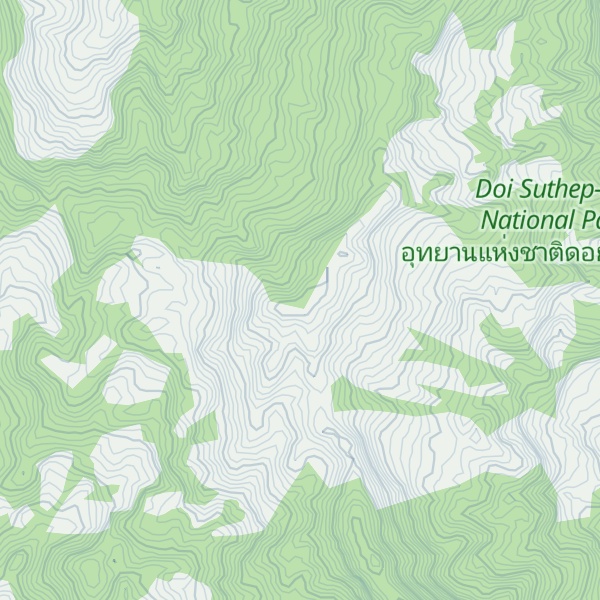 Map of Doi Mae Sa Noi
