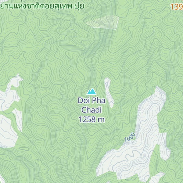 Map of Doi Pha Chadi