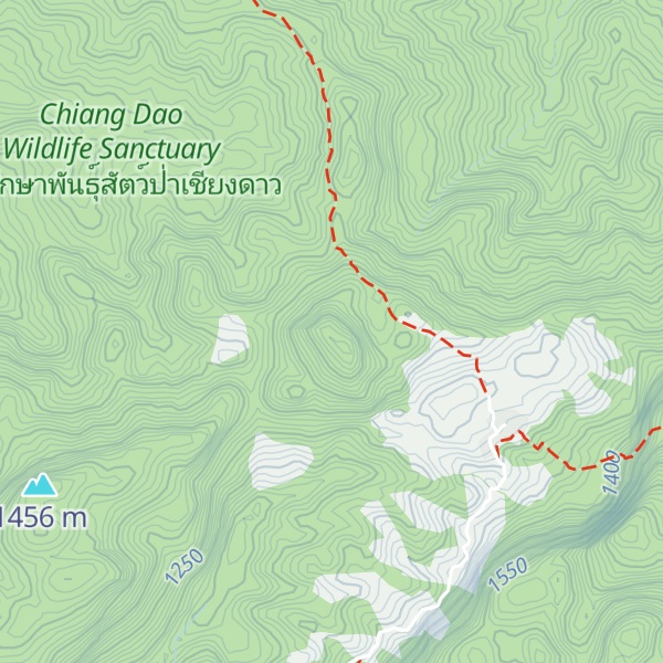 Map of Doi Nang Katae