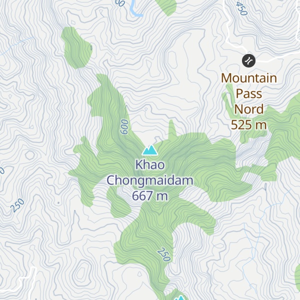 Map of Khao Chongmaidam
