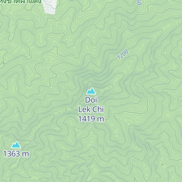 Map of Doi Lek Chi