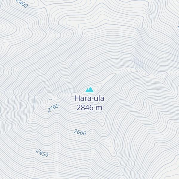 Map of Hara-ula