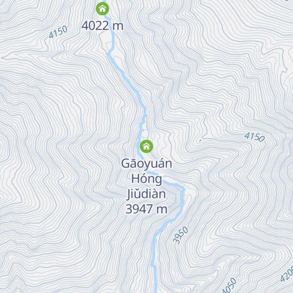 Map of Gāoyuán Hóng Jiǔdiàn