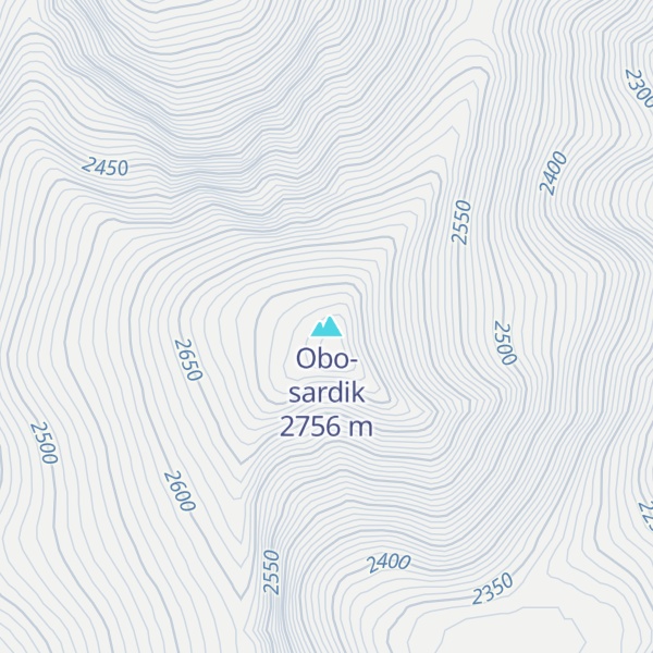 Map of Obo-sardik