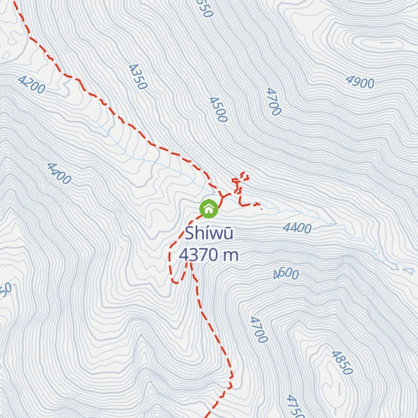 Map of Shíwū