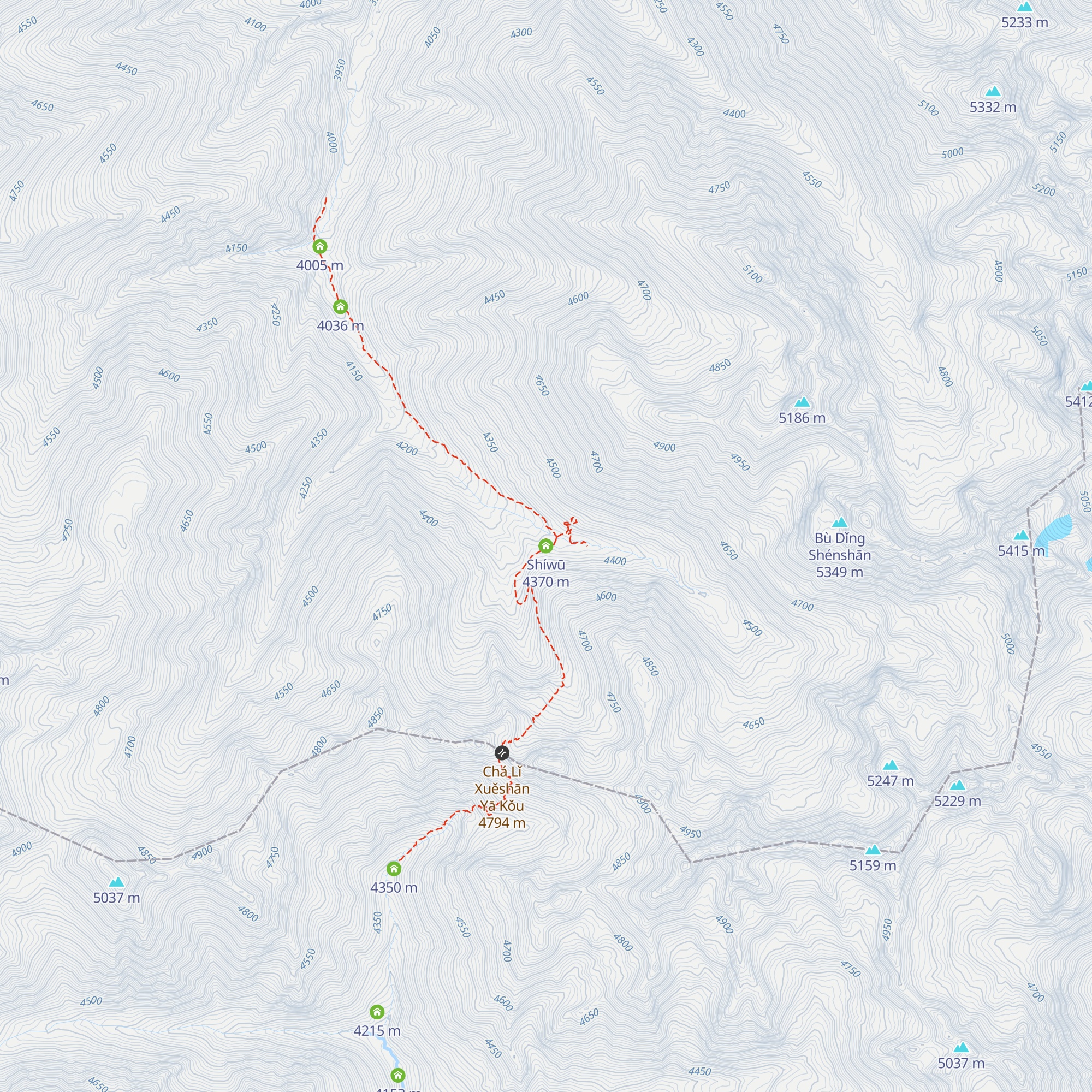 Shíwū map