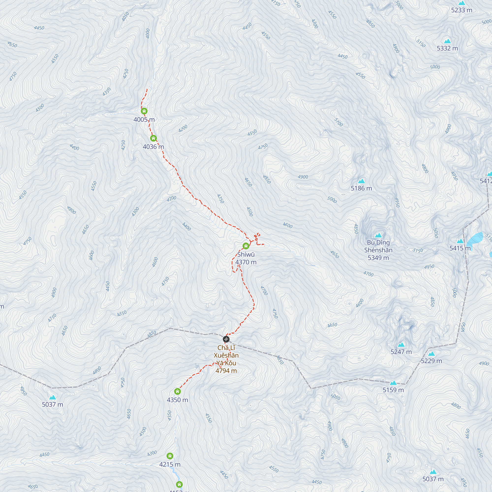 Shíwū map