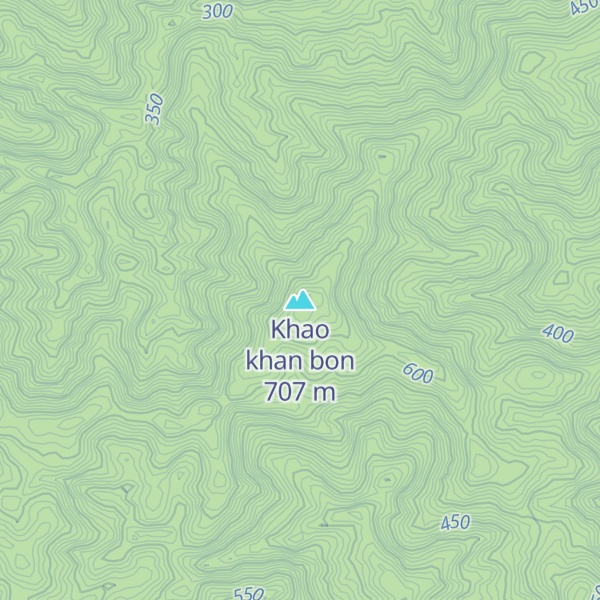 Map of Khao khan bon