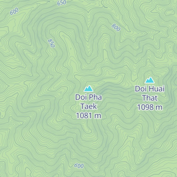 Map of Doi Pha Taek