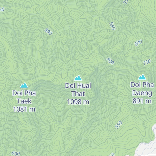 Map of Doi Huai That