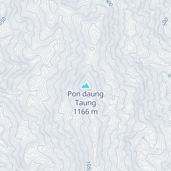 Map of Pon daung Taung