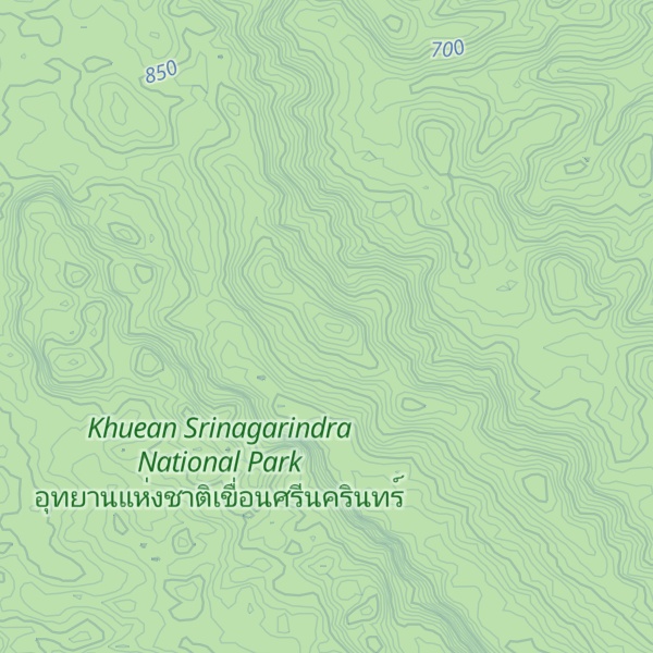 Map of Khao Song Thu Ko