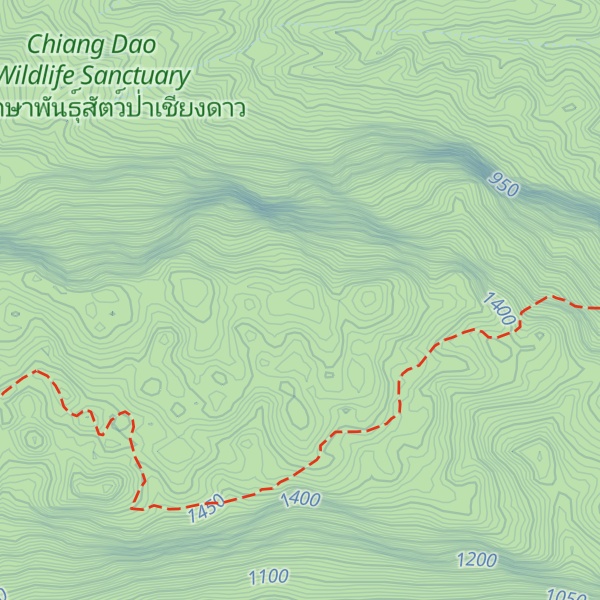 Map of Doi Nang
