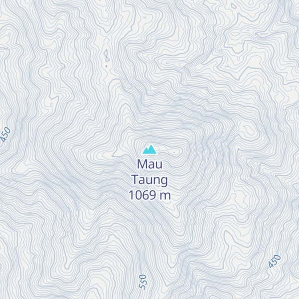 Map of Mau Taung